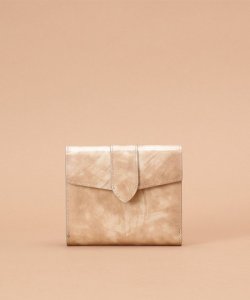 マーブル柄 折財布