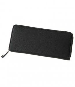 スパークリングカーフ ラウンドファスナーハニーセル長財布