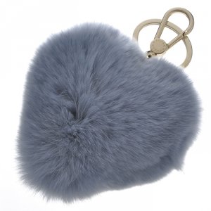 バッブル ハート キーリング