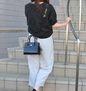 ヴィヴィアン・ウエストウッド（Vivienne Westwood）  エナメルハンドバッグ