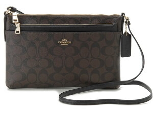 ポーチ付き シグネチャーキャンバス クロスボディ