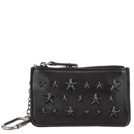 ナンシー エナメルスタースタッズ付き レザー キ―ケース