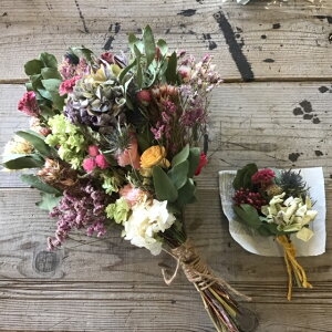 フラワーショッププチフルール（PETIT FLEUR） ドライフラワースワッグ