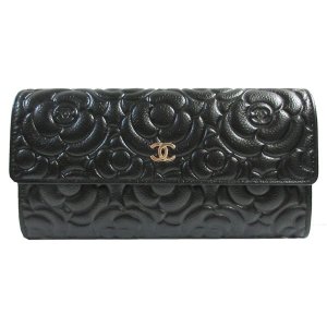 カメリア ロング フラップ ウォレット