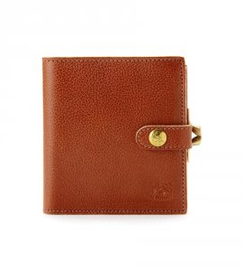 二つ折り スクエアガマ口ウォレット