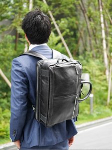 海老名鞄 3wayトートバッグ