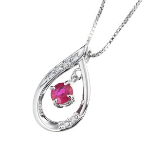 ツツミ（TSUTSUMI） ルビーネックレス