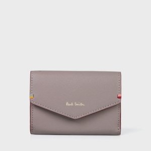 ハイライトステッチ 三つ折り財布