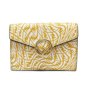 エフ イズ フェンディ FFヴァーティゴ モチーフ マイクロ 三つ折り財布