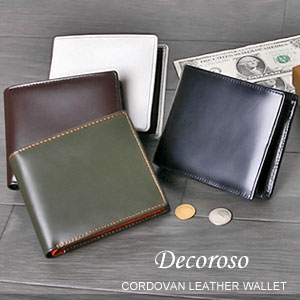 デコローゾ（Decoroso） 二つ折り短財布