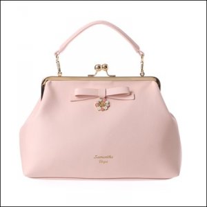 サマンサタバサ（Samantha Thavasa）がま口ハンドバッグ