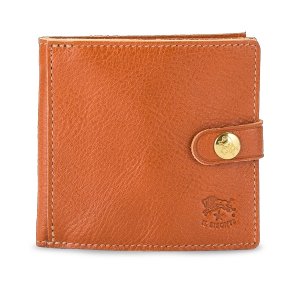 二つ折り レザースクエアウォレット