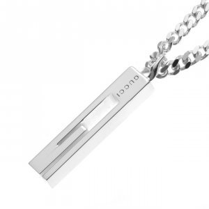 スモールGモチーフ プレート ペンダント ネックレス