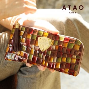 ATAO アタオ limo リモ　ヴィトロ　長財布　財布　フリンジ ATAO アタオ limo リモ ヴィトロ 長財布 財布 フリンジ （ATAO
