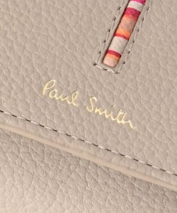 インセットクロスオーバーストライプ キーケース