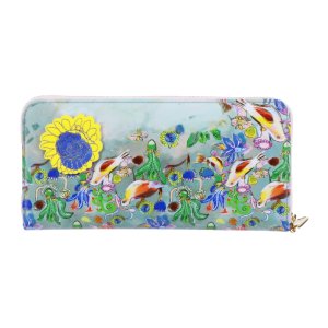 ガーデン ラウンド長財布