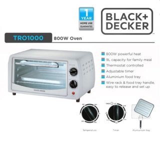 Black & Decker TRO1000-B1 Oven [800W]