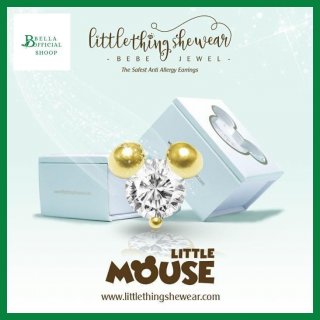 Littlethingshewear Little Mouse Gold Newborn