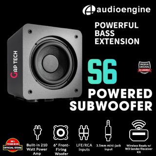 Audioengine S6 / S 6 Compact Powered Subwoofer Original