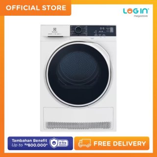 Electrolux Mesin Cuci 1 Tabung Front Load EDH804H5WB 8 Kg