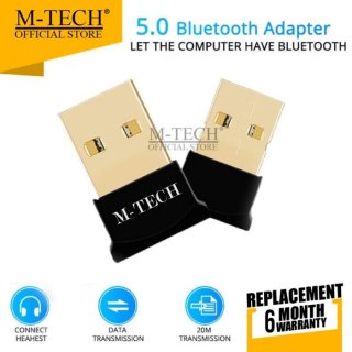 M-TechOriginal USB Bluetooth Dongle Versi 5