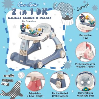 24. Cocolatte Baby walker CL 1001 DK 2in1 Fun Collection