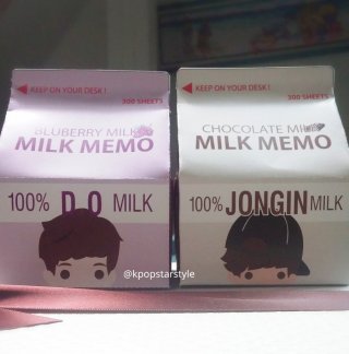 EXO Milk Memo