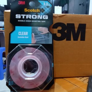 3M Double tape Scotch Permanent Tape Mounting Clear 