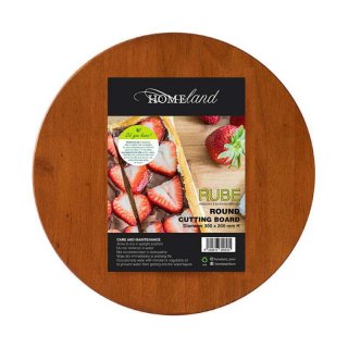 Homeland RUBE Round Cuttingboard - Talenan Kayu