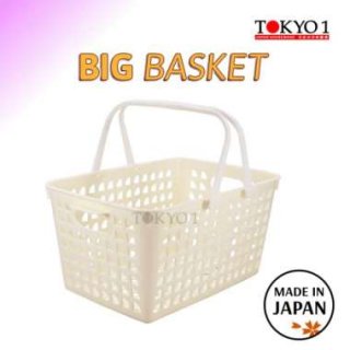 Tokyo1 Big Basket White MADE IN JAPAN