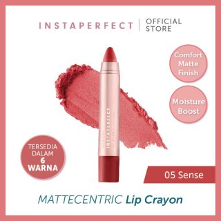 Wardah Instaperfect Mattecentric Lip Crayon [3 g]