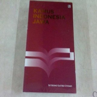 Kamus Indonesia - Jawa Soft Cover oleh Sutrisno Sastro Utomo