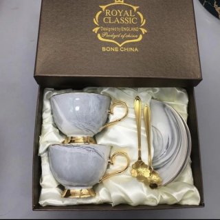 Jasmine Marble Tea Cup set