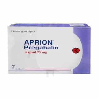 APRION 75MG CAP 10`S