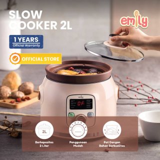 Emily Slow Cooker Claypot 2L 