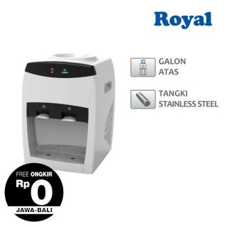 12. ROYAL Dispenser Galon Atas RMQ245WH, Dispenser Mini dengan Fungsi Maksimal