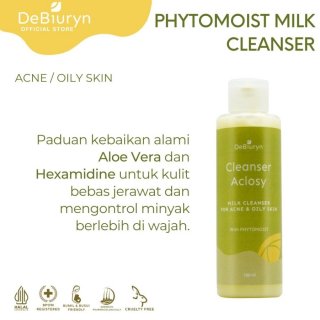 DeBiuryn Acne Milk Cleanser Aclosy 150ml - Pembersih Wajah Jerawat