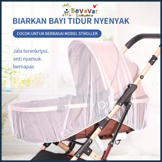 BEVAVAR Kelambu Stroller Bayi