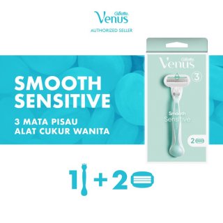 Gillette Venus Alat Cukur Wanita Smooth Sensitive Razor