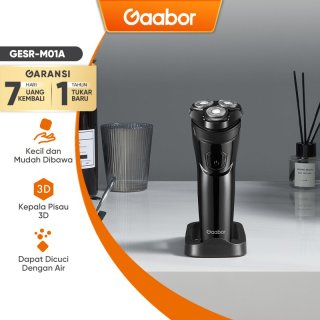 Gaabor Alat Cukur Kumis Jenggot Elektrik Shaver Timbul 3D / GESR-M01A