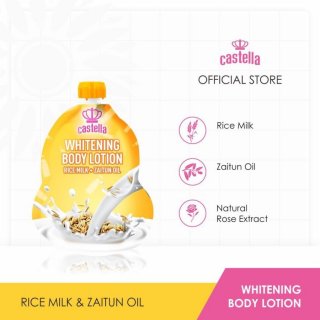 CastellaWhitening Rice Milk & Zaitun Oil Body Lotion