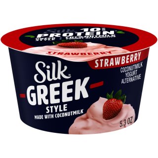 24. Silk Greek Style Coconutmilk Yogurt Alternative dengan Rasa Buah yang Lembut