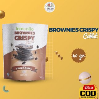 22. LEMONILO Brownies Crispy Bronchips, Kombinasi Cokelat yang Nikmat dan Lezat