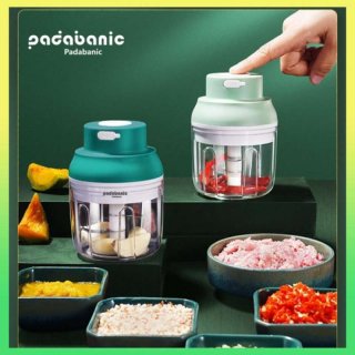 PADABANIC Blender Daging Mini Elektrik Blender Bumbu Dapur Mini Serba