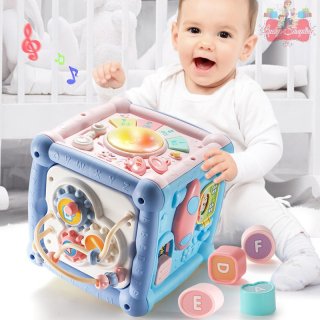 21. Mainan 6in1 / mainan edukasi multifungsi bayi, Mainan yang Bisa Melatih Kemampuan Bayi