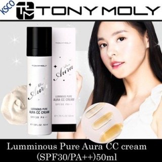 Tony moly ~luminous pure aura CC cream SPF 30/PA++