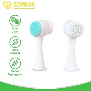 BIOMASK - Alat Pembersih Muka Silicone dan Bulu Sikat Lembut