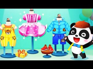Baby Panda's Fashion Dress Up Game