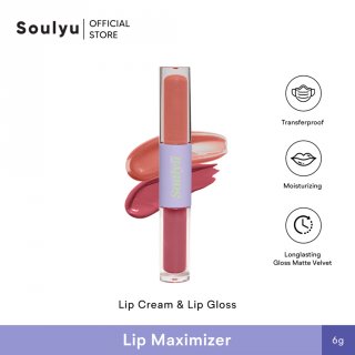 SOULYU Lip Maximizer Lip Cream Lip Gloss Liquid Lipstick Lip 