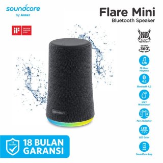 Anker Soundcore Flare Mini Bluetooth Speaker A3167 - Garansi Resmi